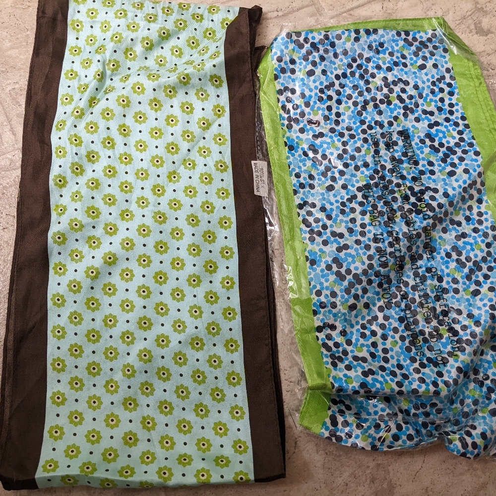 31 gifts silk scarves bundle of 2